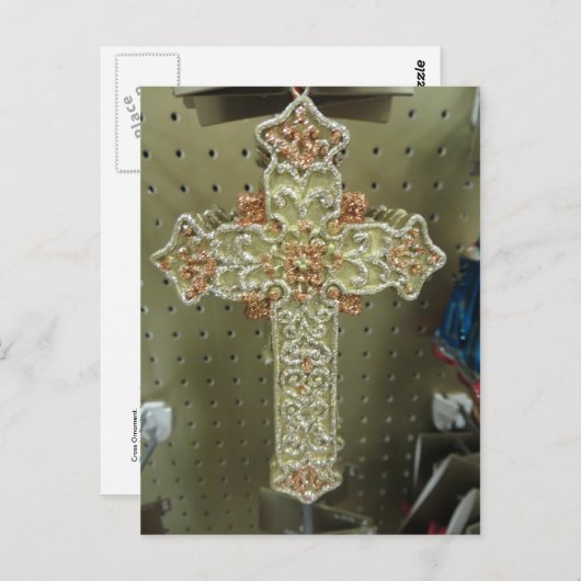 Kruisversiering Briefkaart (Voorkant / Achterkant)