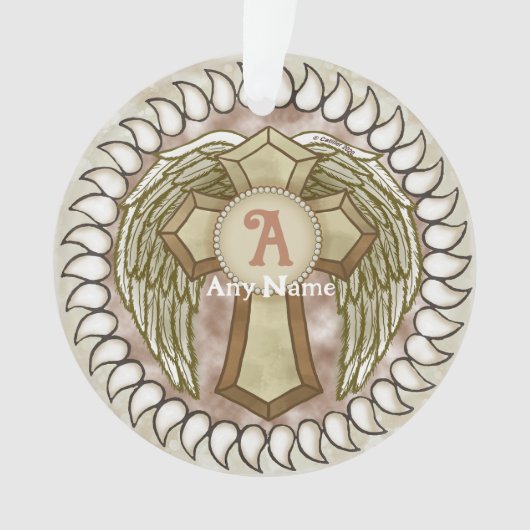 Kruisvleugels Monogram Ornament (voorkant)