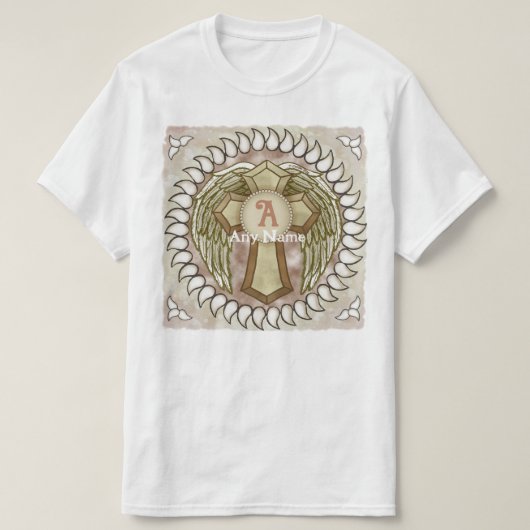 Kruisvleugels Monogram T-shirt (Design voorkant)