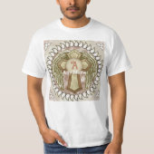 Kruisvleugels Monogram T-shirt (Voorkant)