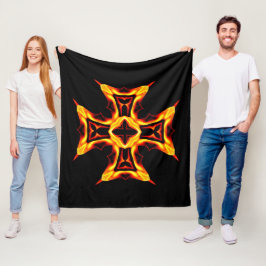 Kruisvuur Fleece Deken