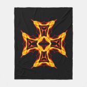 Kruisvuur Fleece Deken (Voorkant)