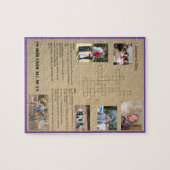  kruiswoord - Jigzaag Puzzle Legpuzzel (Horizontaal)