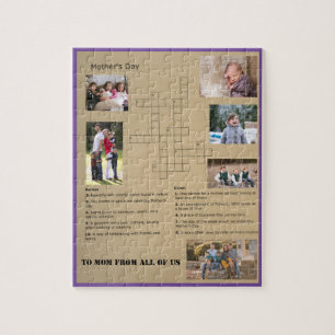 kruiswoord - Jigzaag Puzzle Legpuzzel