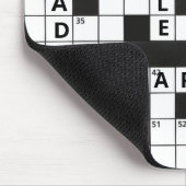 Kruiswoord Puzzel Auto Dealership Muismat (Hoek)