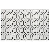 Kruiswoord Puzzle Fabric Print Stof (Fat Quarter)