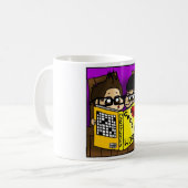 Kruiswoorden Koffiemok (Voorkant links)