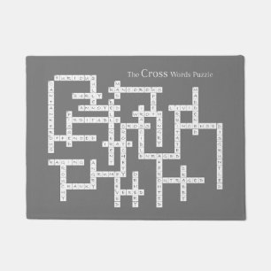 Kruiswoorden Puzzle Semantics Humor Grey Deurmat