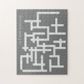 Kruiswoorden Puzzle Semantics Humor Grey Legpuzzel (Verticaal)