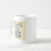 kruiswoordje koffiemok (Voorkant links)