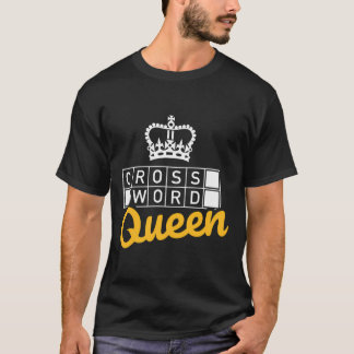 Kruiswoordkoningin T-shirt
