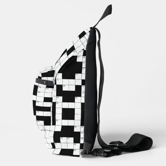 Kruiswoordpuzzel Design Sling Bag (Rechts)