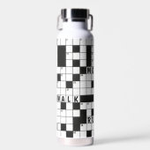 Kruiswoordpuzzel met woorden waterfles (Voorkant)