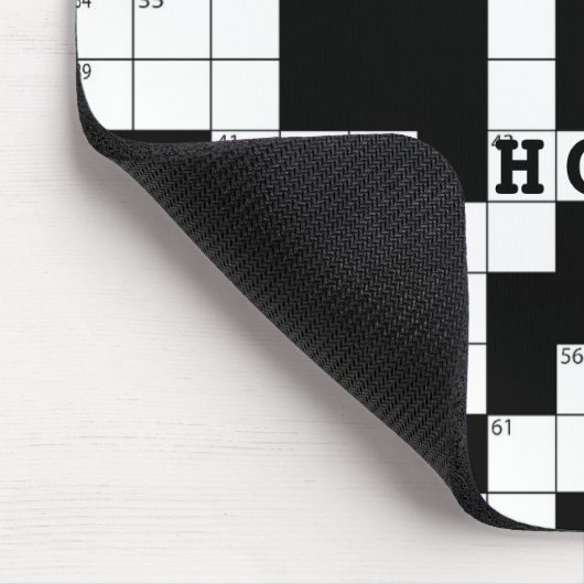 kruiswoordpuzzel muismat (Hoek)