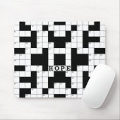 kruiswoordpuzzel muismat (Met muis)