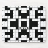 kruiswoordpuzzel muismat (Voorkant)