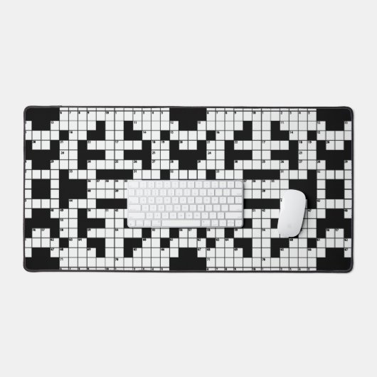 Kruiswoordpuzzel ontwerp bureaumat (Keyboard & Muis)