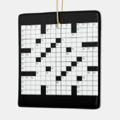 Kruiswoordpuzzel Ornament (Links)