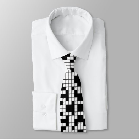 kruiswoordpuzzel stropdas (Gebonden)