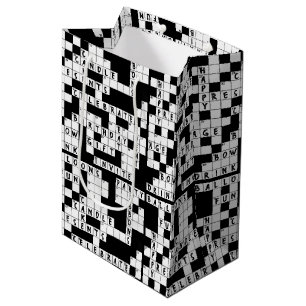 Kruiswoordpuzzel verjaardag medium cadeauzakje