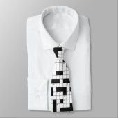 kruiswoordpuzzelpatroon stropdas (Gebonden)