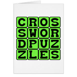 Kruiswoordpuzzels, woordpuzzels