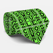 Kruiswoordpuzzels, woordpuzzels stropdas (Opgerold)