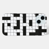 Kruiswoordraadsel Case-Mate iPhone Case (Achterkant (horizontaal))