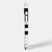 Kruiswoordraadsel Case-Mate iPhone Case (Achterkant / Links)