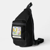 Kruiswoordraadsel - Christelijk Sling Bag (Rechterhoek)
