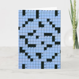 Kruiswoordraadsel Kaart