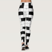 Kruiswoordraadsel Leggings (Achterkant)