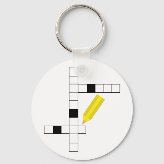 Kruiswoordraadsel Sleutelhanger (Voorkant)