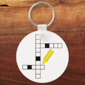 Kruiswoordraadsel Sleutelhanger (Voorkant)