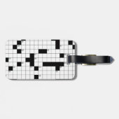kruiswoordraster bagagelabel (Achterkant horizontaal)