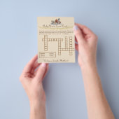 Kruiswoordspel met Thema Knuffeldieren Flyer (Hand)