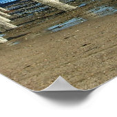 kruitpuntbrug duxbury ma. wooden brug poster (Hoek)