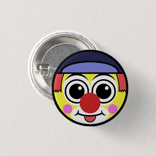 Kruitzijde Ronde Button 3,2 Cm (Voorkant /achterkant)