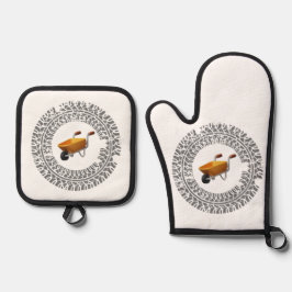 kruiwagen drift, burn-out ovenwant & pannenlap set