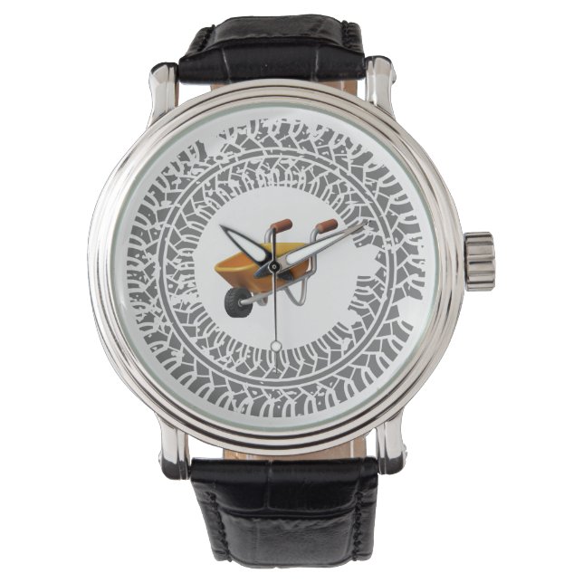 kruiwagen drift, burnout horloge (Voorkant)