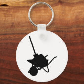 kruiwagen en schop sleutelhanger (Voorkant)