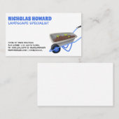 kruiwagen met zaailing Planten Visitekaartje (Voorkant / Achterkant)