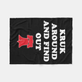 Kruk rond en ontdek het fleece deken (Voorkant (Horizontaal))