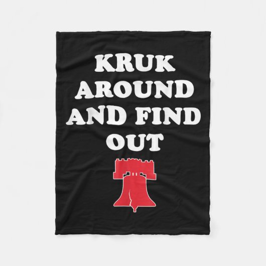 Kruk rond en ontdek het fleece deken (Voorkant)