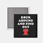 Kruk rond en ontdek het magneet (Voorkant / Achterkant)