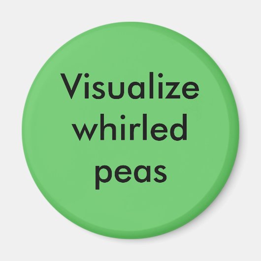 Krulerwten Magneet (Voorkant)