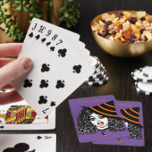 Krulharige heks Thunder_Cove Pokerkaarten (Insitu)