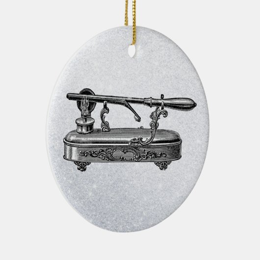  krulijzer keramisch ornament (Rechts)