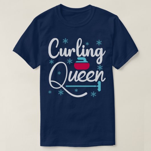krulkoningin t-shirt (Design voorkant)