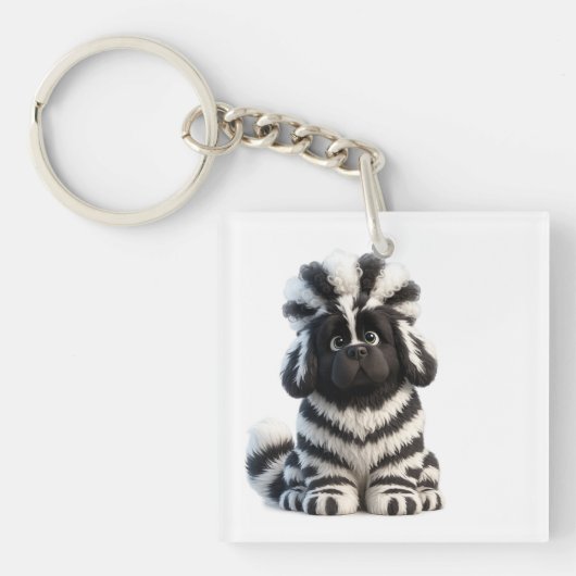 Krullekop Chaos Sleutelhanger (Voorkant)